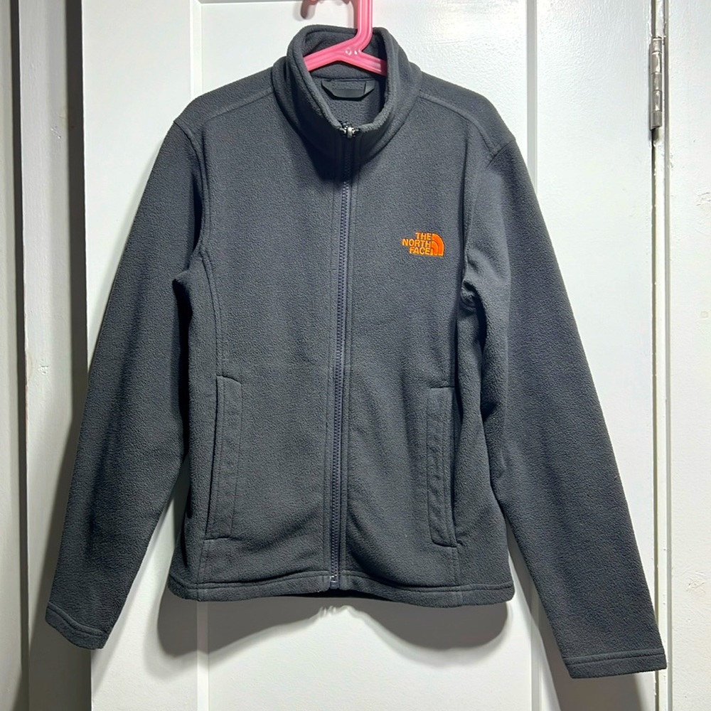 The North Face zip-up fleece jacket